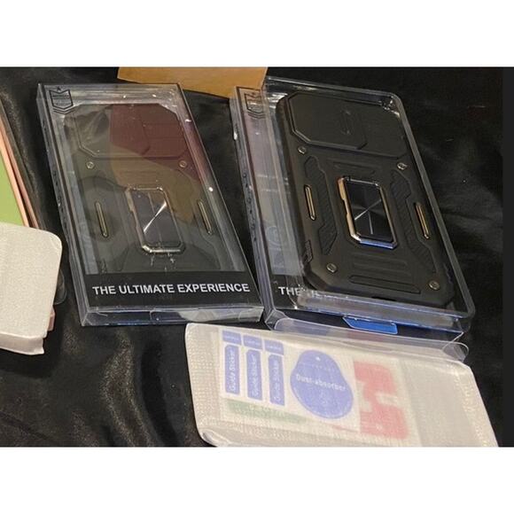 iPhone 15 Pro Phone Case & Screen Protectors - Green, Black, Blue & Clear - Picture 5 of 5